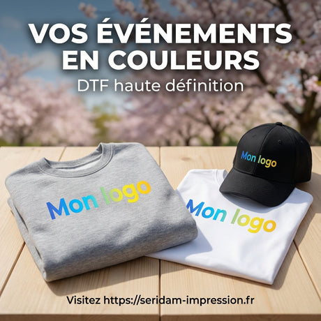 Événements de Printemps : Pourquoi le Transfert DTF est la Solution Idéale pour vos Textiles