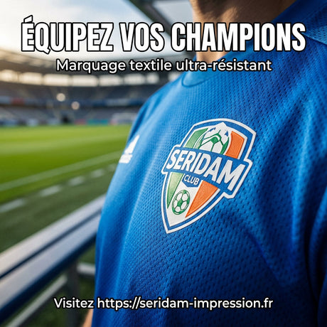 Équipements sportifs d'été : Guide du marquage textile haute performance avec SERIDAM