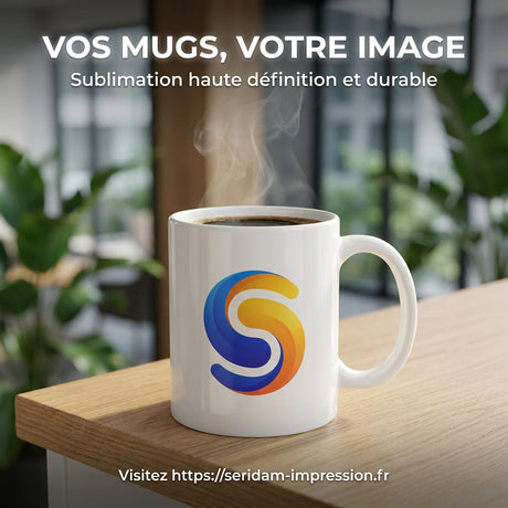 Mugs Personnalisés : Pourquoi la Sublimation est le Choix Idéal pour votre Image de Marque