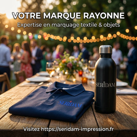 Réussissez vos événements d'été : l'expertise marquage et impression publicitaire SERIDAM